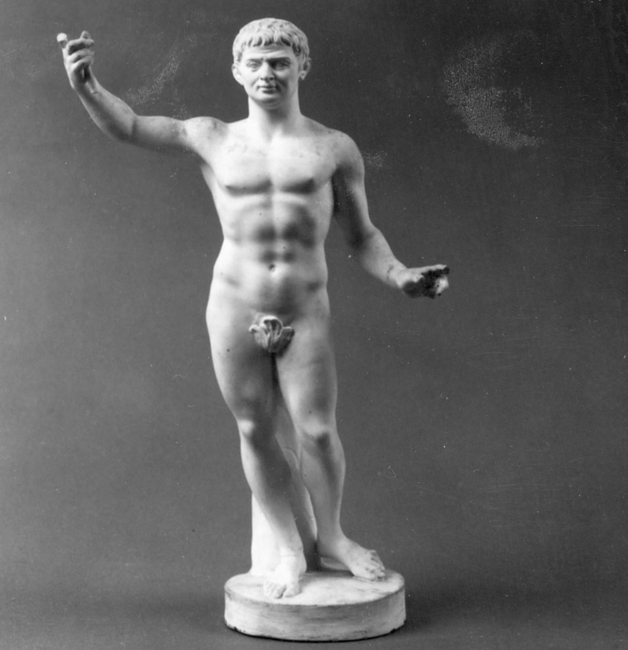 Claudio (statuetta) di Filippo Tagliolini (attribuito) - manifattura Reale Fabbrica di Napoli (XVIII)