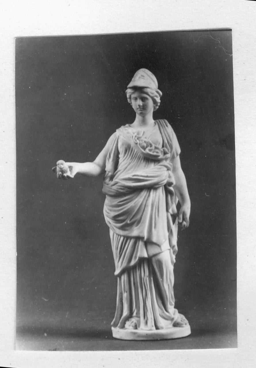 Minerva (statuetta) - manifattura Ginori, Doccia (XIX)