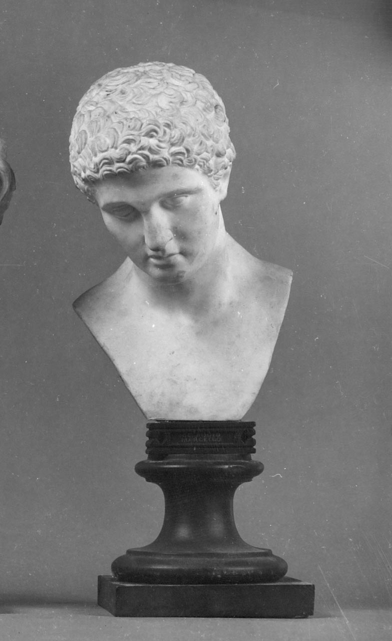 Busto di Ercole (busto) - manifattura Reale Fabbrica di Napoli (XVIII)