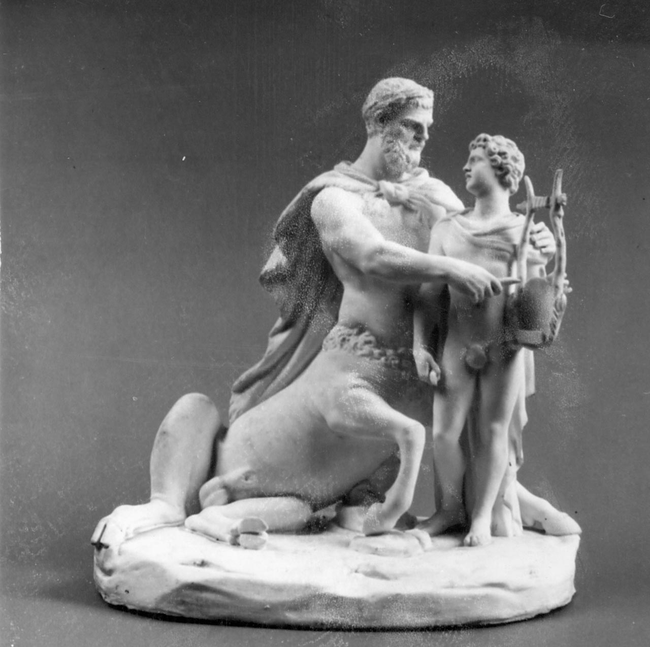 Achille educato da Chirone (gruppo scultoreo) di Filippo Tagliolini - manifattura Reale Fabbrica di Napoli (XVIII)