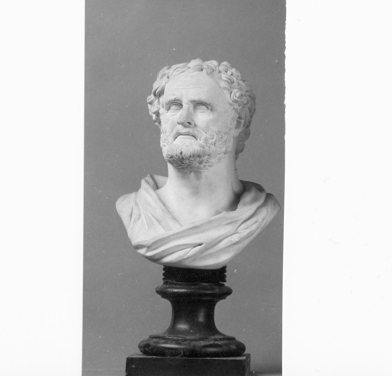 Busto di Eraclito (busto) - manifattura Reale Fabbrica di Napoli (XVIII)