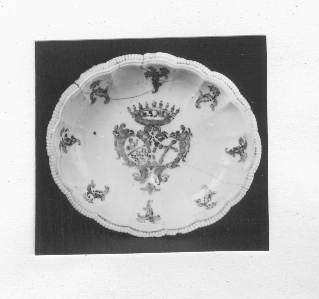 fruttiera - manifattura Ginori, Doccia (XVIII)