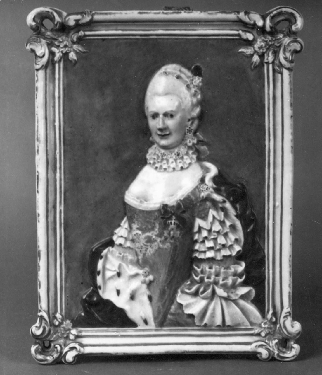 placca - Manifattura di Volkstedt (XVIII)