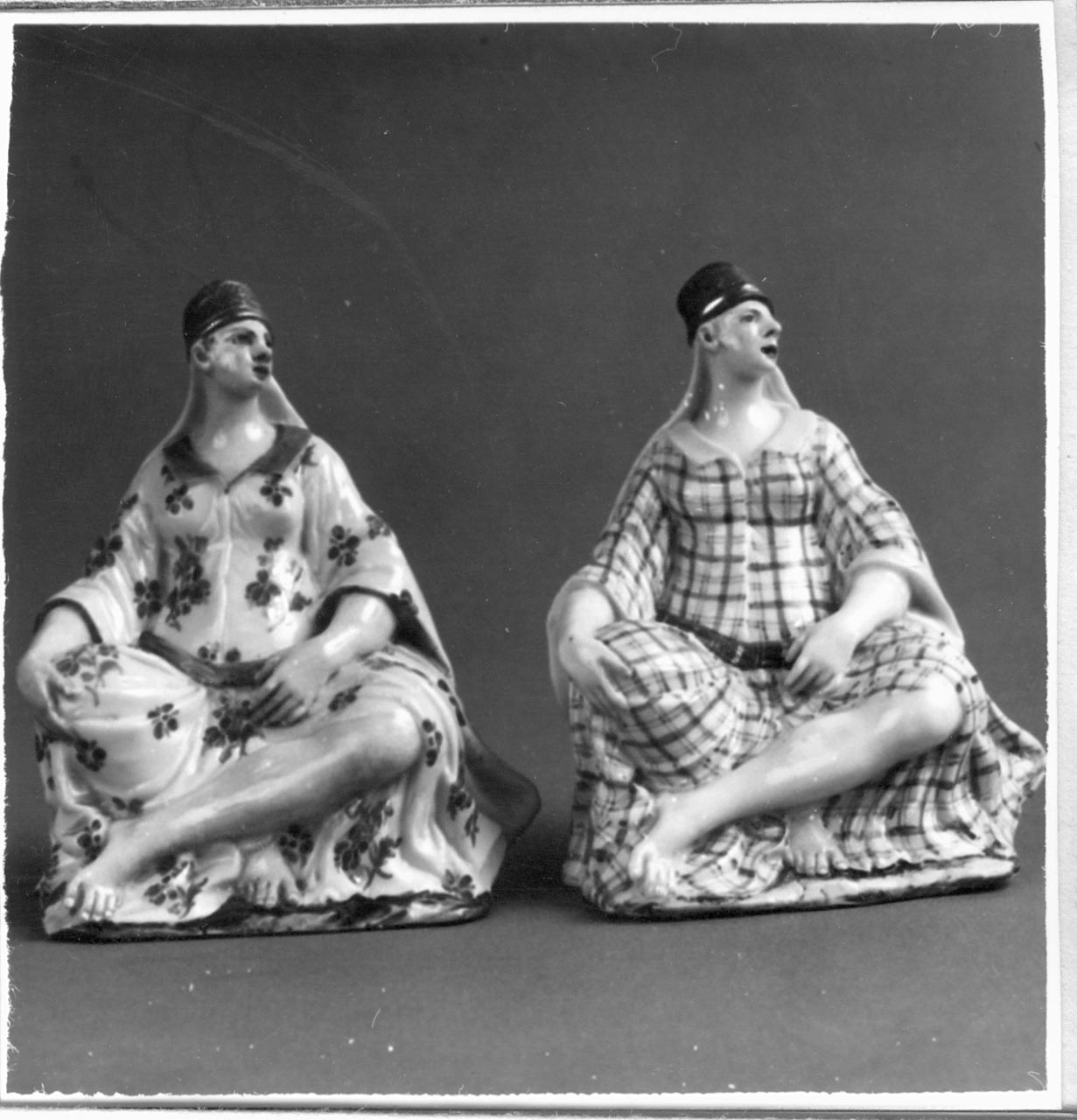 donna turca (statuetta, coppia) - manifattura di Doccia (XVIII)