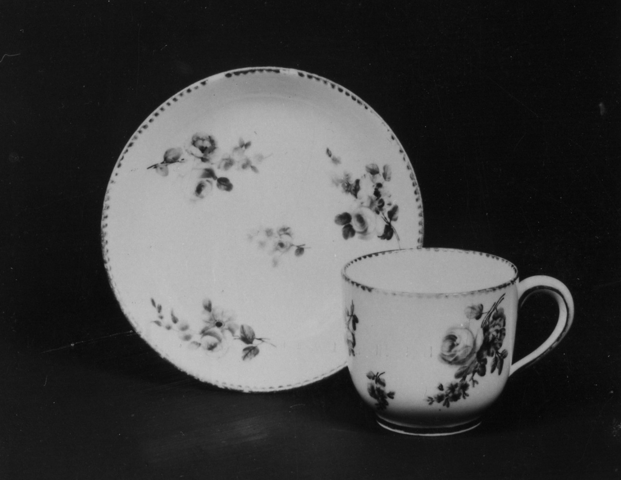 Tazza da caffé, serie - manifattura di Sèvres (XVIII)