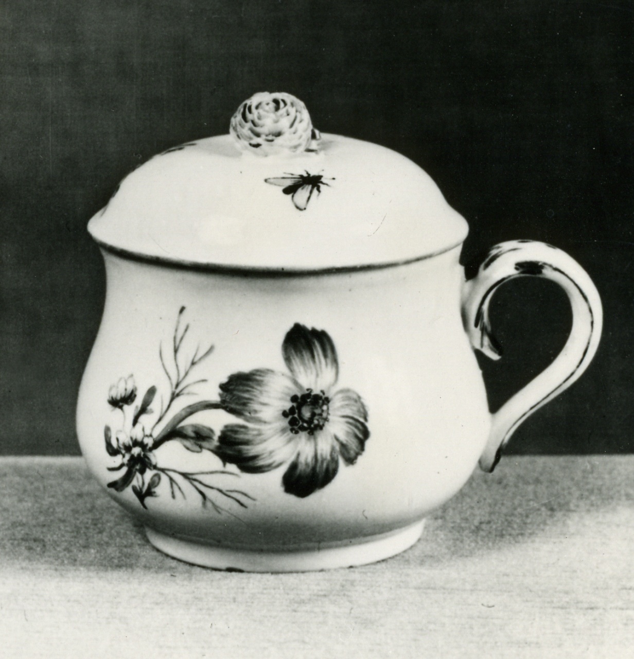 mostardiera, serie - produzione di Chantilly (XVIII)