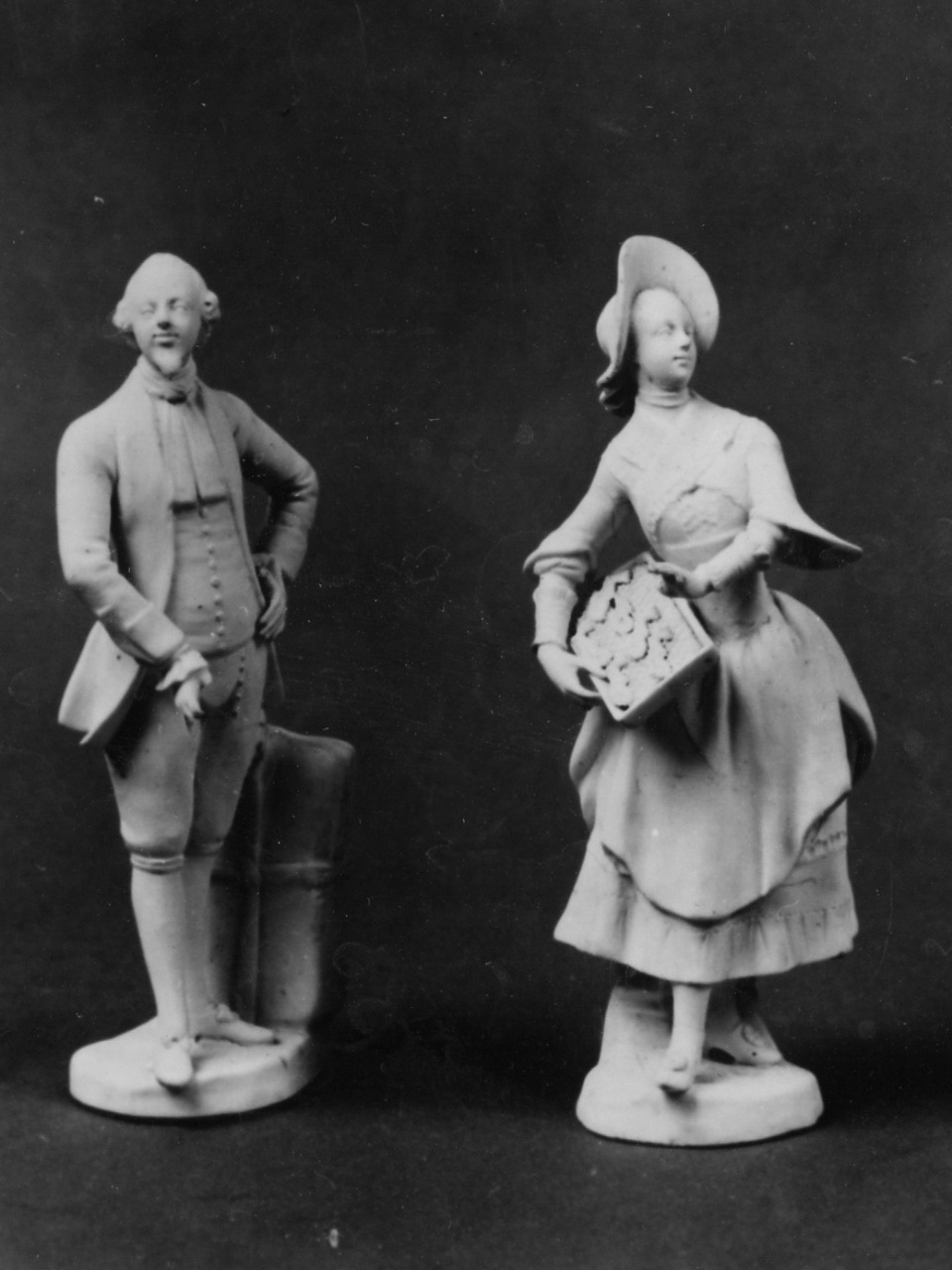 Venditore ambulante (statuetta) - Manifattura Imperiale di porcellane, Vienna (ultimo quarto XVIII)