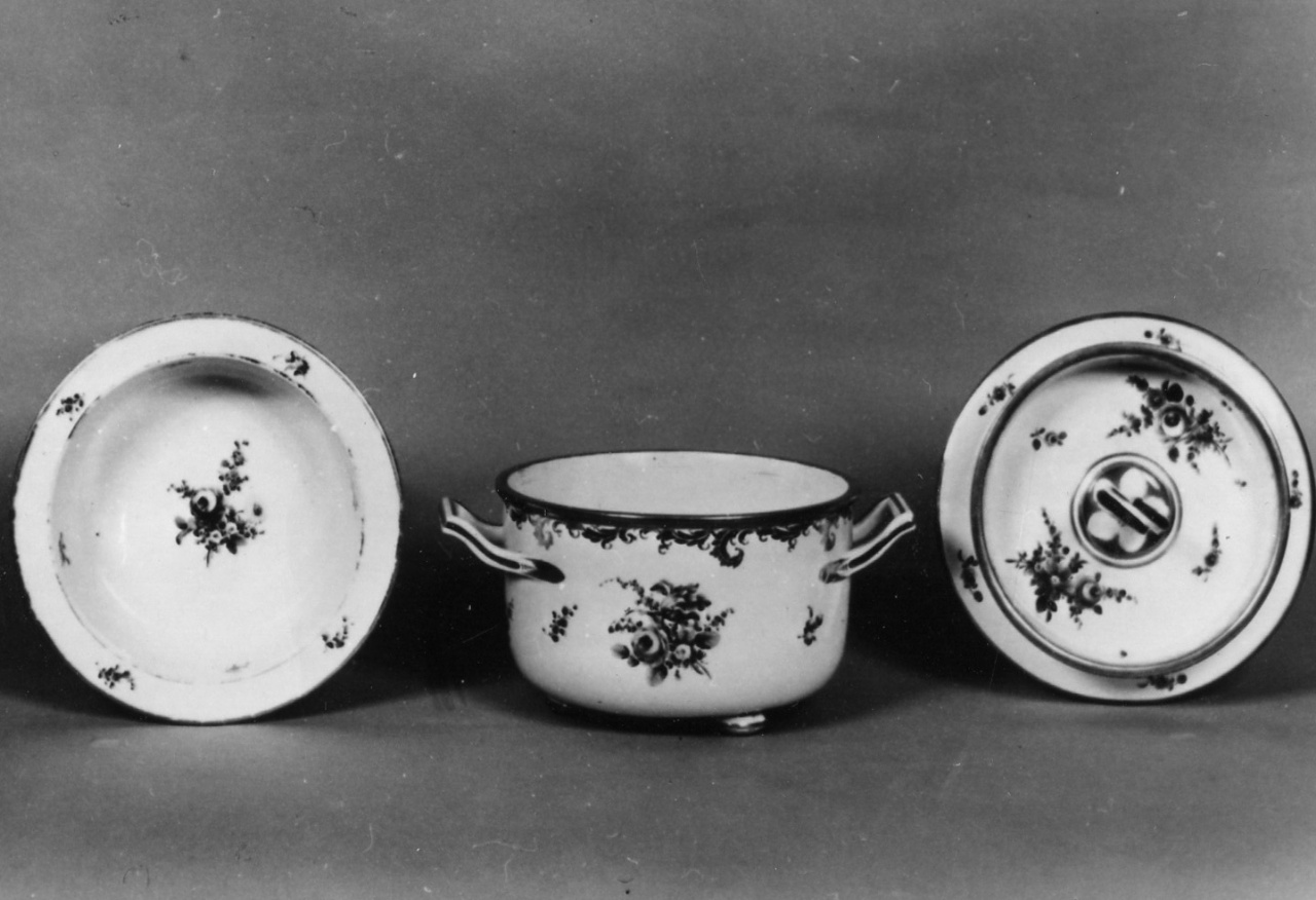 recipiente per gelato, serie - Manifattura Imperiale di porcellane, Vienna (XVIII)