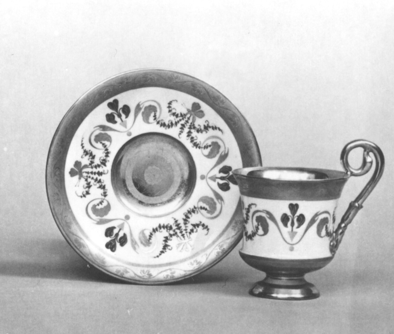 tazza - Manifattura Imperiale di porcellane, Vienna (XIX)