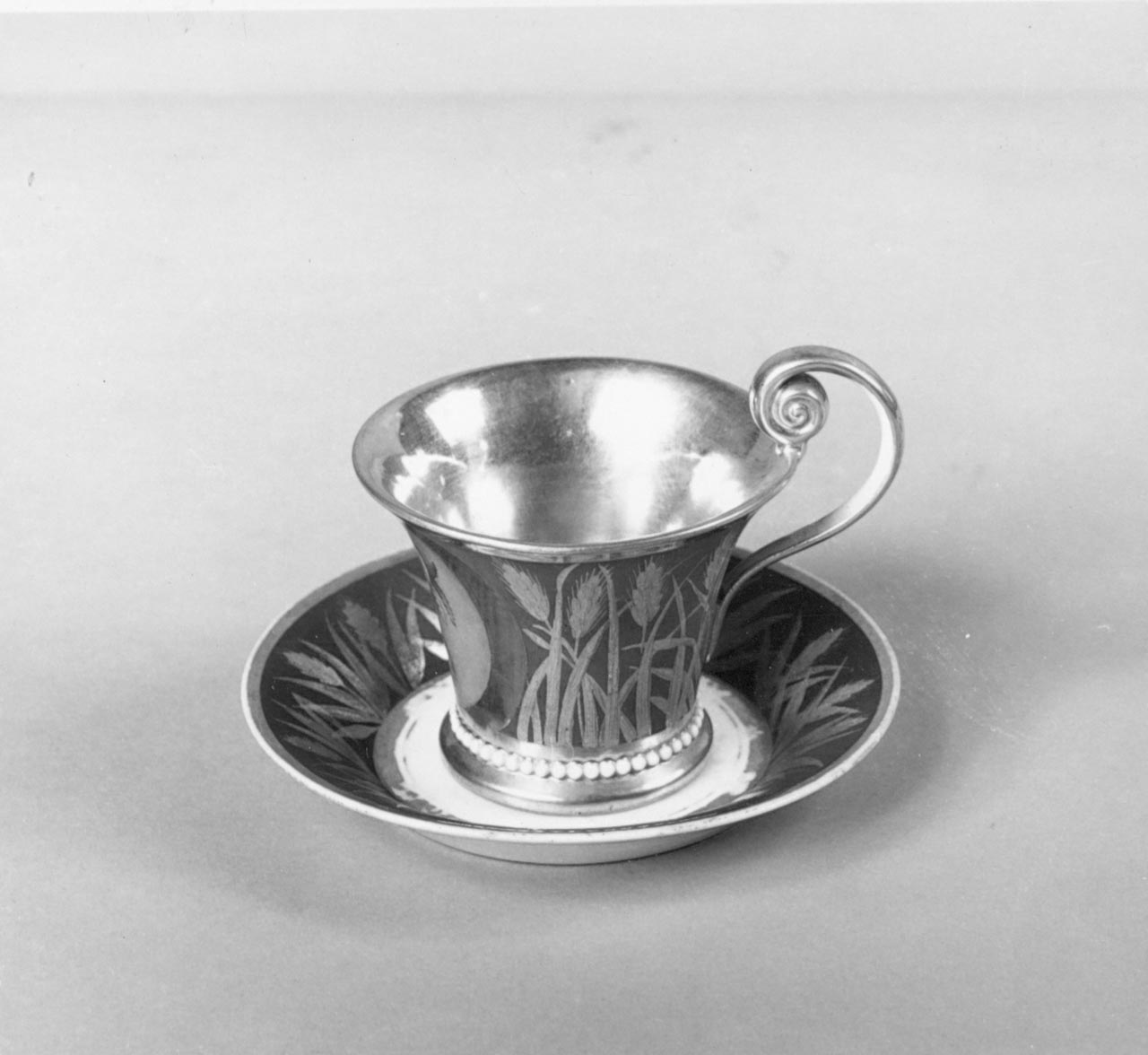 tazza - manifattura Ginori, Doccia (XIX)