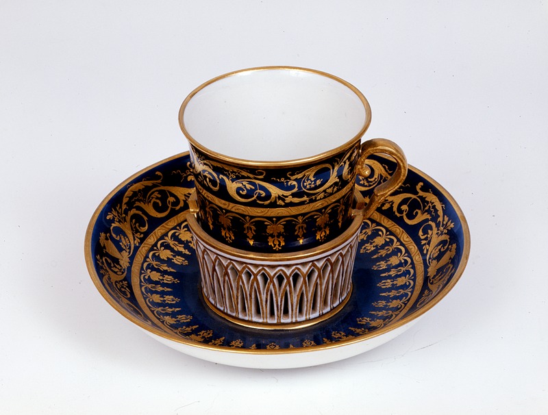 tazza - manifattura viennese (XVIII)