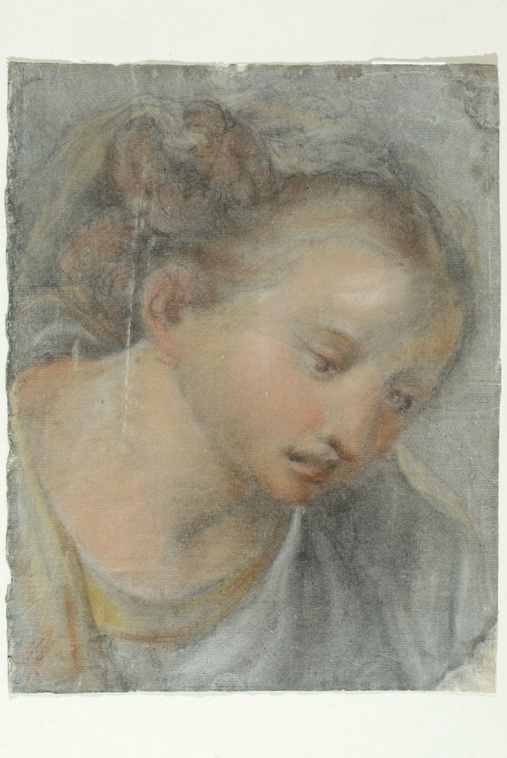 Maria di Cleofa (disegno, elemento d'insieme) - ambito Italia centrale (secc. XVII/ XVIII)