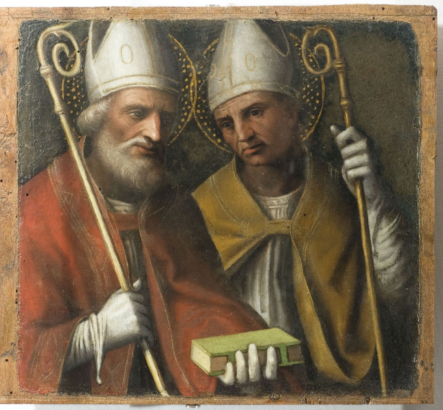 Santi (scomparto di predella, elemento d'insieme) di Giannicola di Paolo (attribuito) (primo quarto sec. XVI)