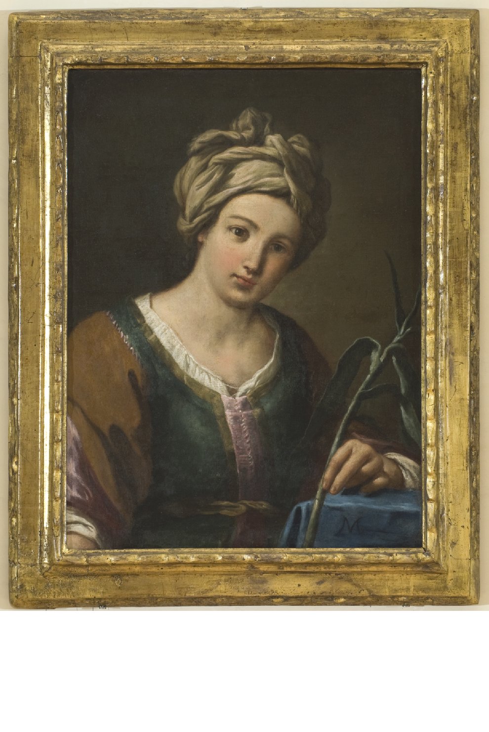 ritratto di donna (dipinto, opera isolata) di Amorosi, Antonio Mercurio (attribuito) (fine/ inizio secc. XVII/ XVIII)