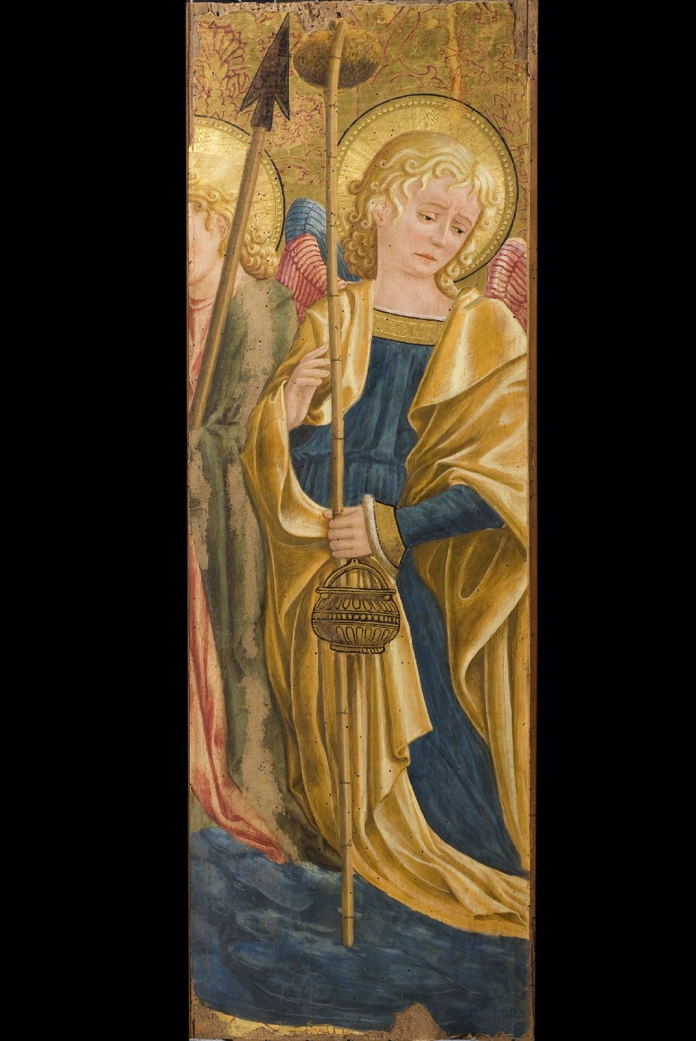 angeli con strumenti della passione (dipinto, elemento d'insieme) di Bonfigli Benedetto (attribuito) (seconda metà sec. XV)