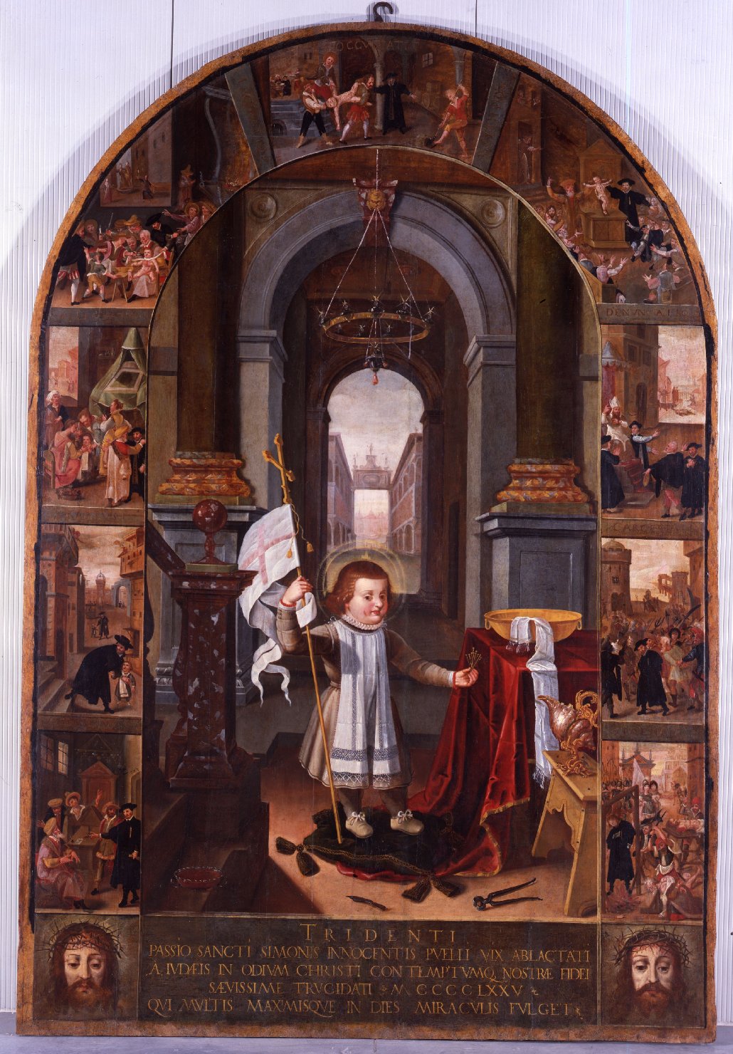 San Simonino da Trento (dipinto, opera isolata) di Pietro Martino di Pietro Martino (sec. XVII)