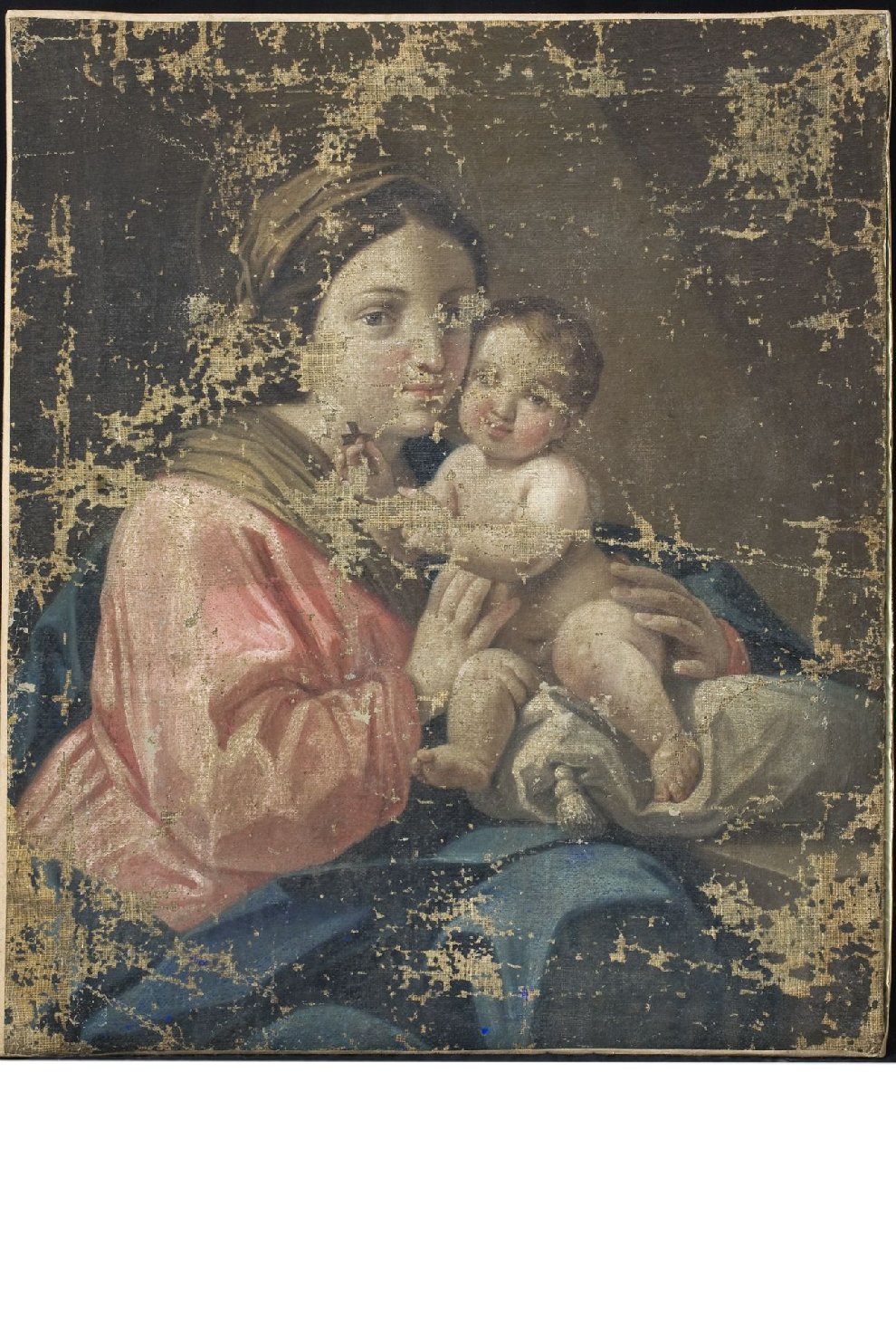 Madonna con Bambino (dipinto, opera isolata) - ambito umbro (ultimo quarto sec. XVIII)