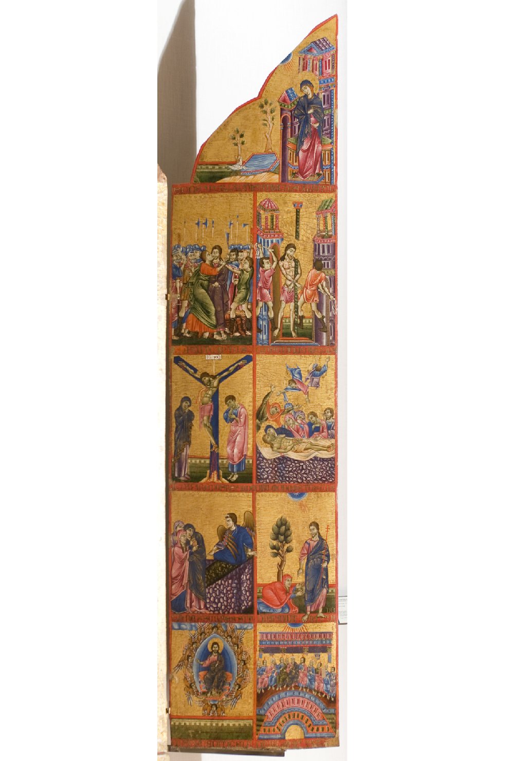 storie della passione di Cristo (sportello di tabernacolo, elemento d'insieme) di Maestro del Trittico di Perugia (attribuito) (sec. XIII)