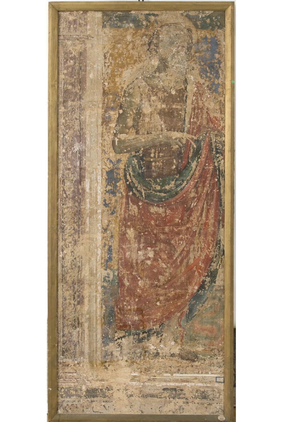 San Giovanni Battista (dipinto, frammento) di Fiorenzo di Lorenzo (attribuito) (sec. XV)