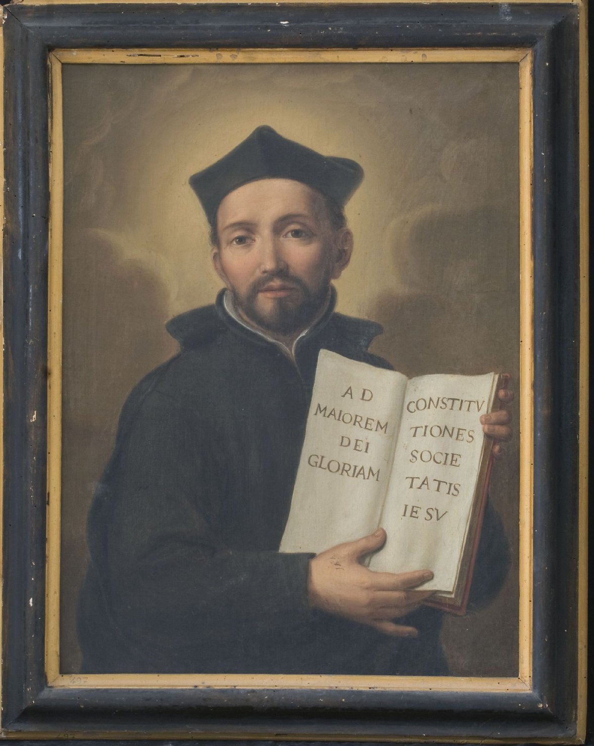 Sant'Ignazio di Loyola (dipinto, opera isolata) di Tedeschi, Pietro (fine sec. XVIII)