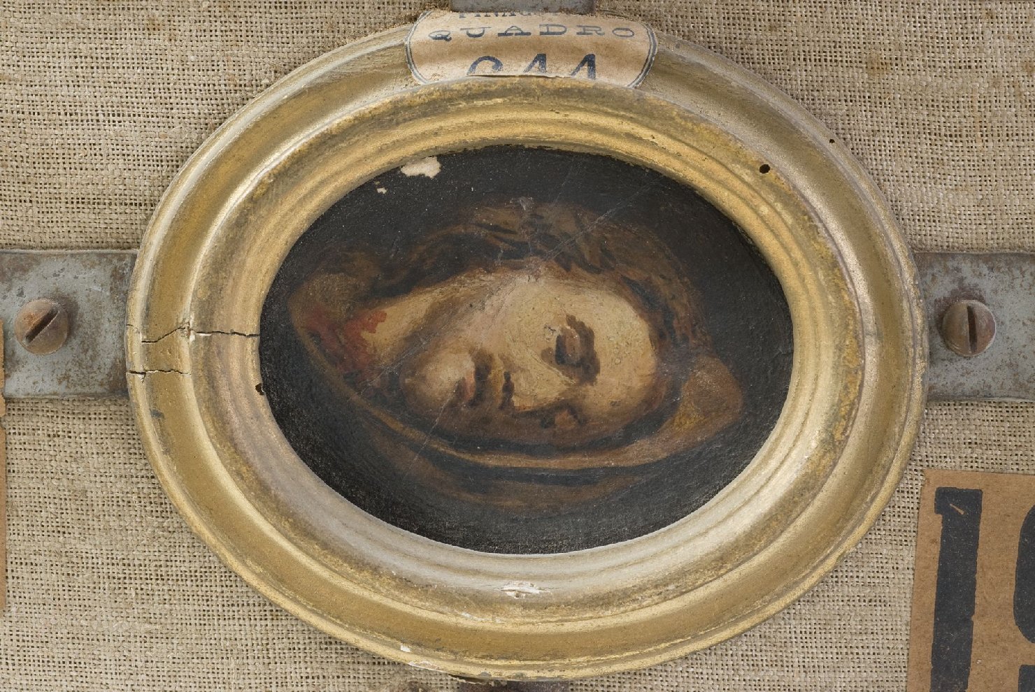 testa di San Giovanni Battista sul piatto (dipinto, opera isolata) - ambito bolognese (fine/ inizio secc. XVI/ XVII)