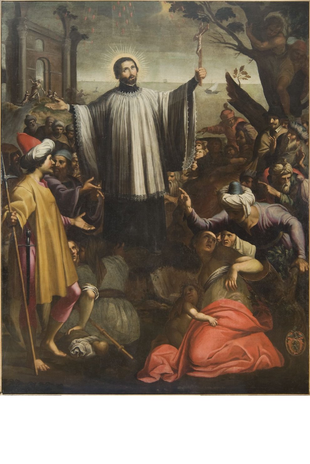 San Francesco Saverio (dipinto, opera isolata) di Pacetti, Giovanni Battista detto Sguazzino (attribuito) (primo quarto sec. XVII)