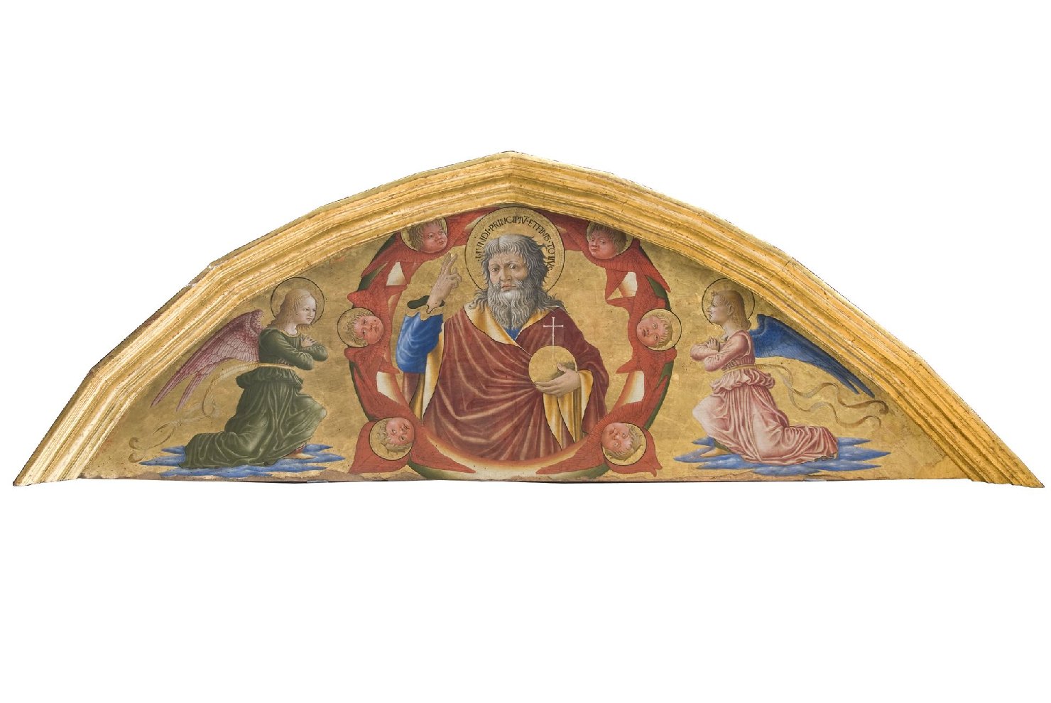 Dio Padre (dipinto, frammento) di Maestro della Pietà di San Costanzo (attribuito) (seconda metà sec. XV)
