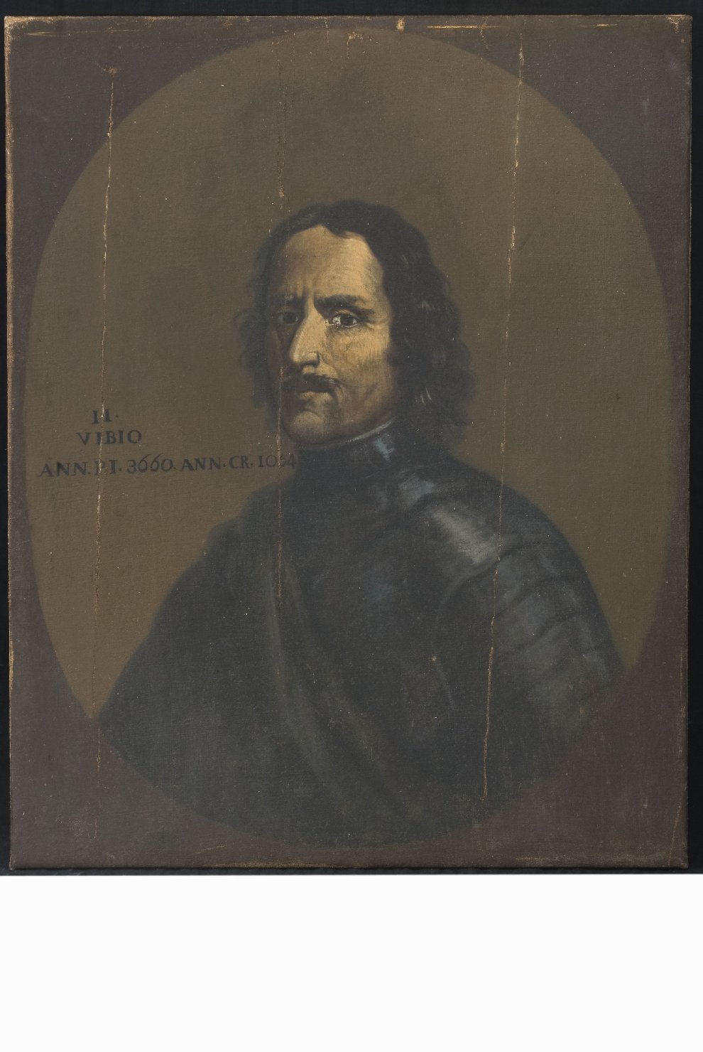 Ritratto di Vibio, ritratto d'uomo (dipinto, opera isolata) di Busti, Francesco (secondo quarto sec. XVIII)