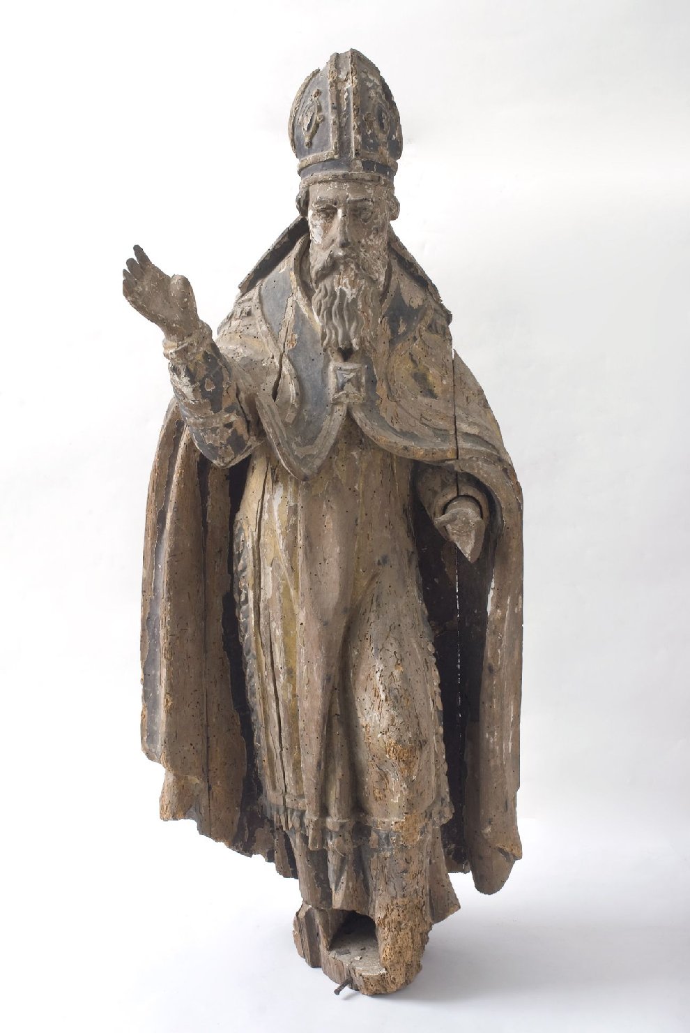San Fortunato vescovo (statua, opera isolata) - ambito umbro (sec. XV)