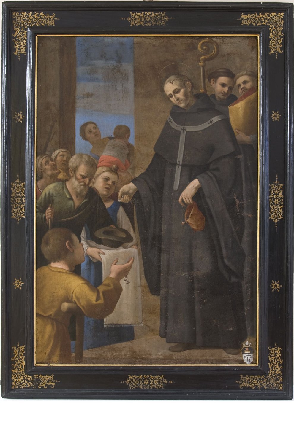 carità di San Tommaso da Villanova (dipinto, opera isolata) - ambito umbro (sec. XVIII)