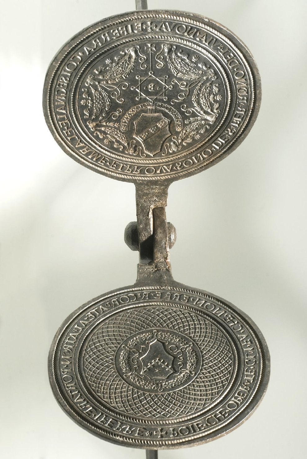 stampo per cialde, opera isolata - ambito umbro (fine sec. XV)