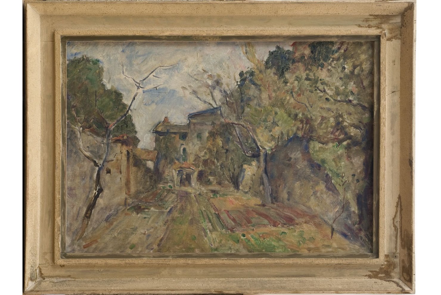 Paesaggio di Monteluco, paesaggio (dipinto, opera isolata) di Castellani Ugo (sec. XX)