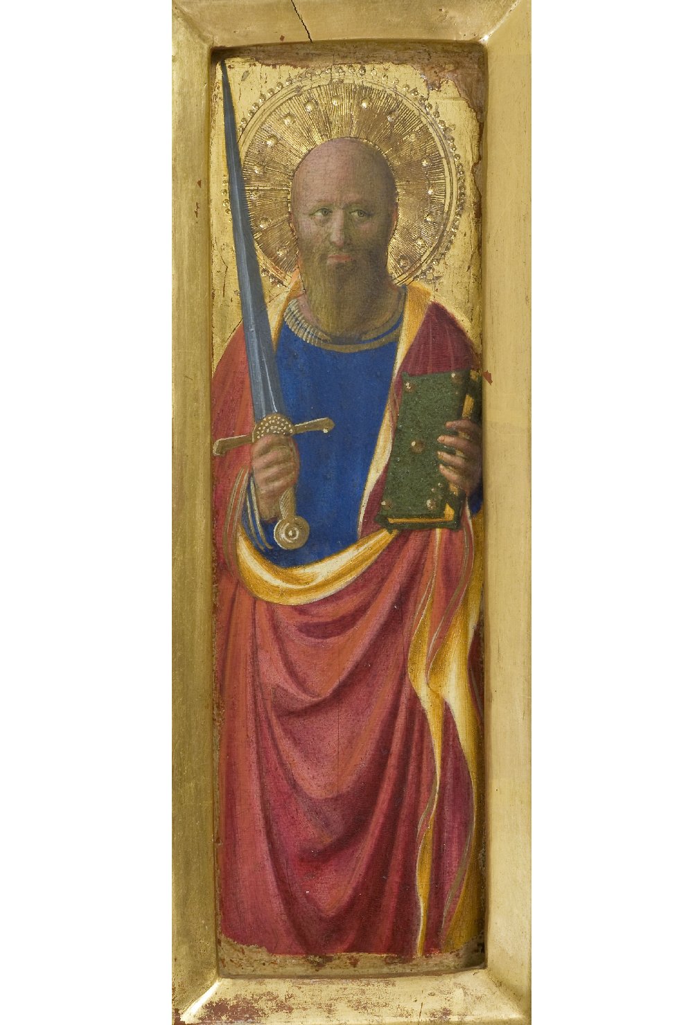 San Paolo (scomparto di polittico, elemento d'insieme) di Beato Angelico (metà sec. XV)