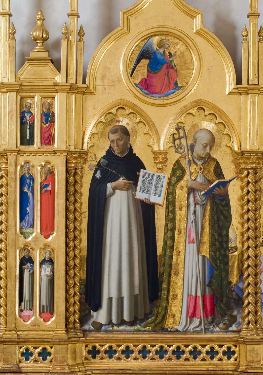 Santi (scomparto di polittico, elemento d'insieme) di Guido di Pietro detto Beato Angelico (metà sec. XV)