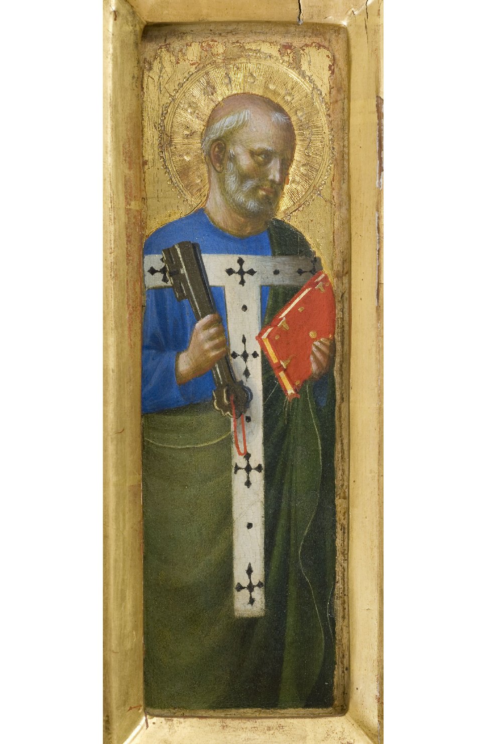 San Pietro (scomparto di polittico, elemento d'insieme) di Guido di Pietro detto Beato Angelico (metà sec. XV)