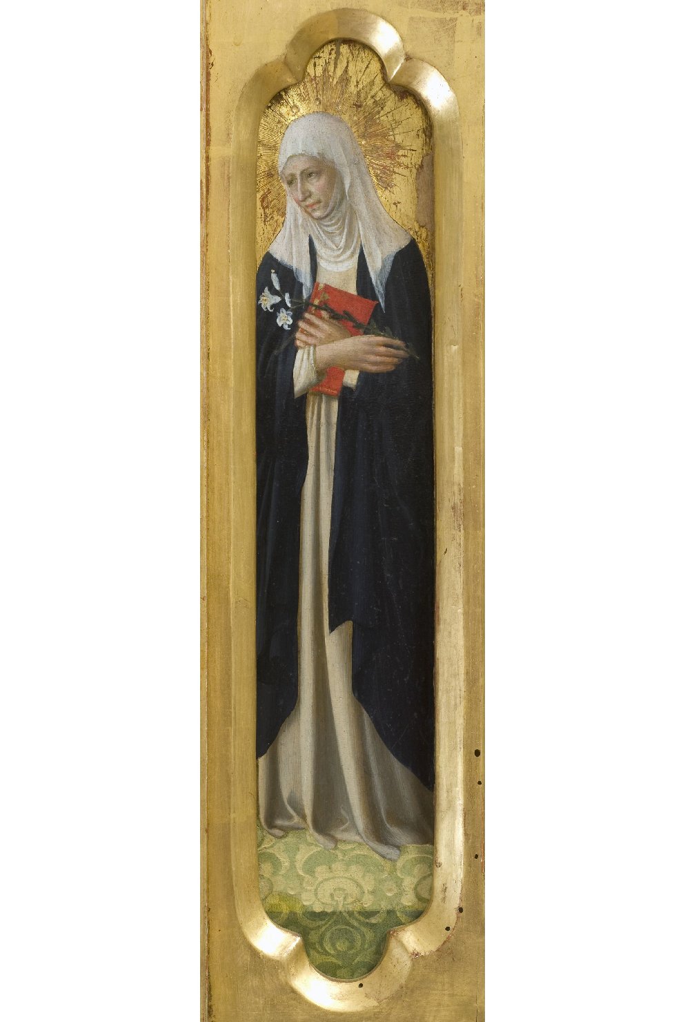 Santa Caterina da Siena (scomparto di polittico, elemento d'insieme) di Guido di Pietro detto Beato Angelico (metà sec. XV)