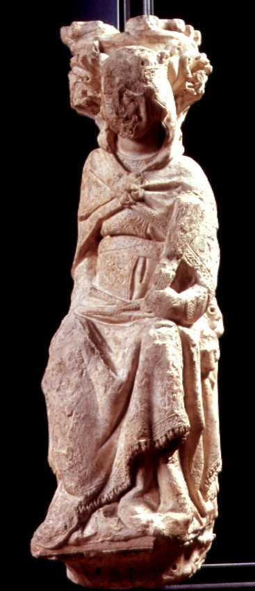 statua, frammento di Pisano Nicola (bottega) (ultimo quarto sec. XIII)