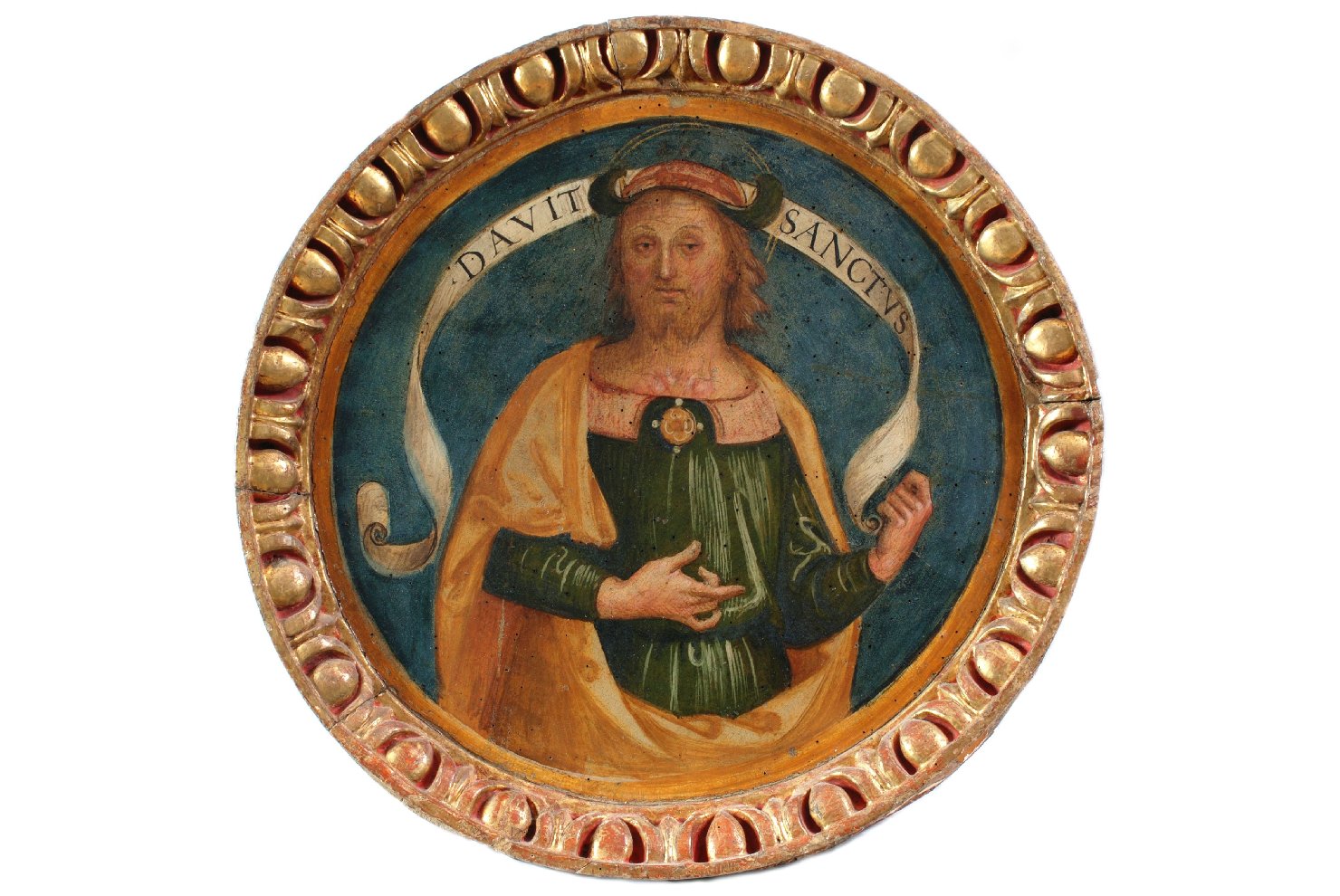 David (scomparto di polittico, elemento d'insieme) di Vannucci Pietro detto Perugino (attribuito) (primo quarto sec. XVI)