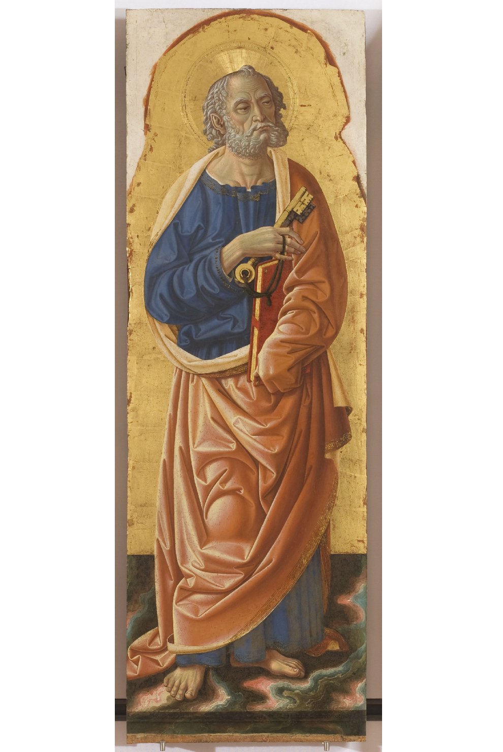 San Pietro (scomparto di polittico, elemento d'insieme) di Fiorenzo di Lorenzo (attribuito) (seconda metà sec. XV)