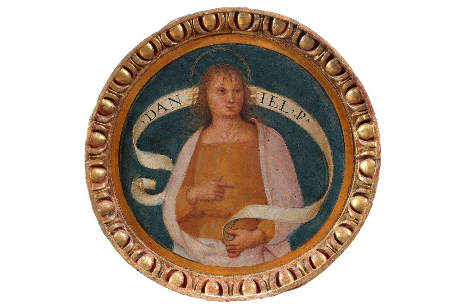 Daniele (scomparto di polittico, elemento d'insieme) di Vannucci Pietro detto Perugino (attribuito) (primo quarto sec. XVI)