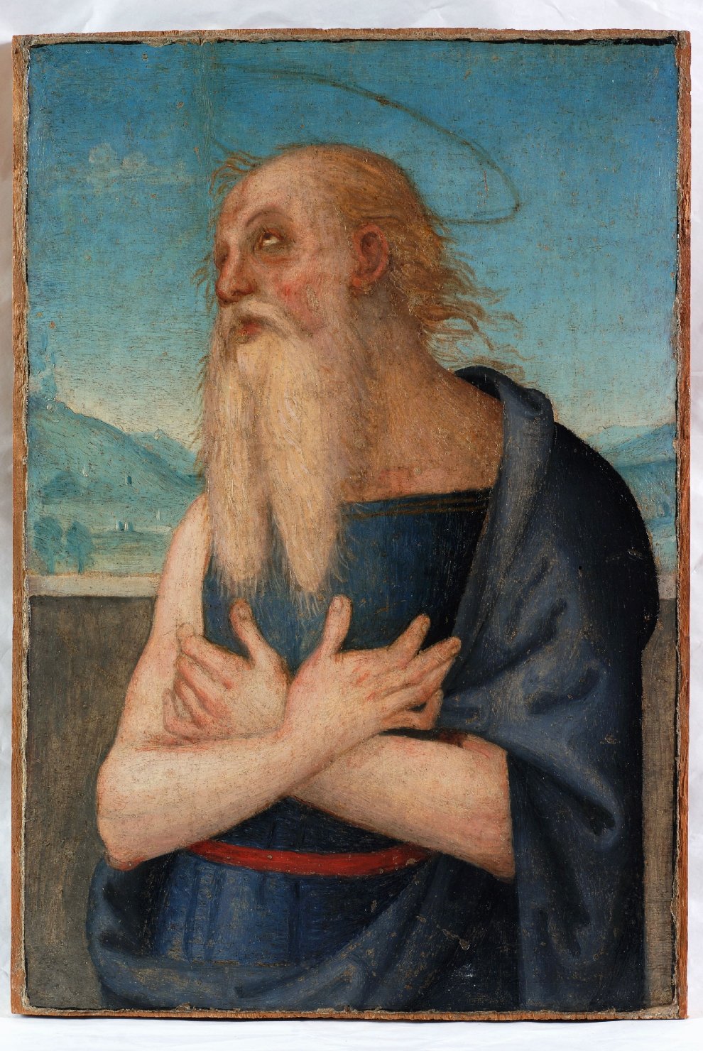 San Girolamo (scomparto di polittico, elemento d'insieme) di Vannucci Pietro detto Perugino (e aiuti) (primo quarto sec. XVI)