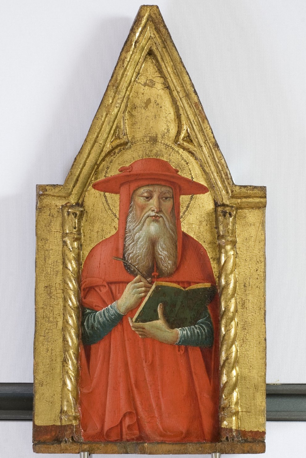 San Girolamo (scomparto di polittico, elemento d'insieme) di Fiorenzo di Lorenzo (attribuito) (seconda metà sec. XV)