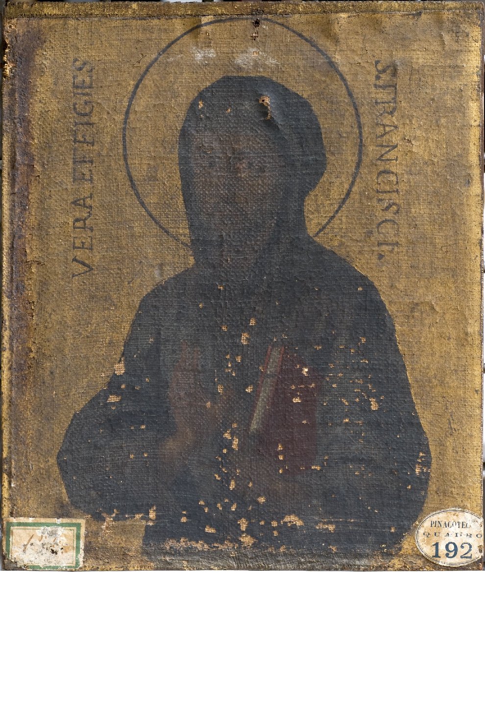 San Francesco d'Assisi (dipinto, opera isolata) - ambito umbro (sec. XVII)