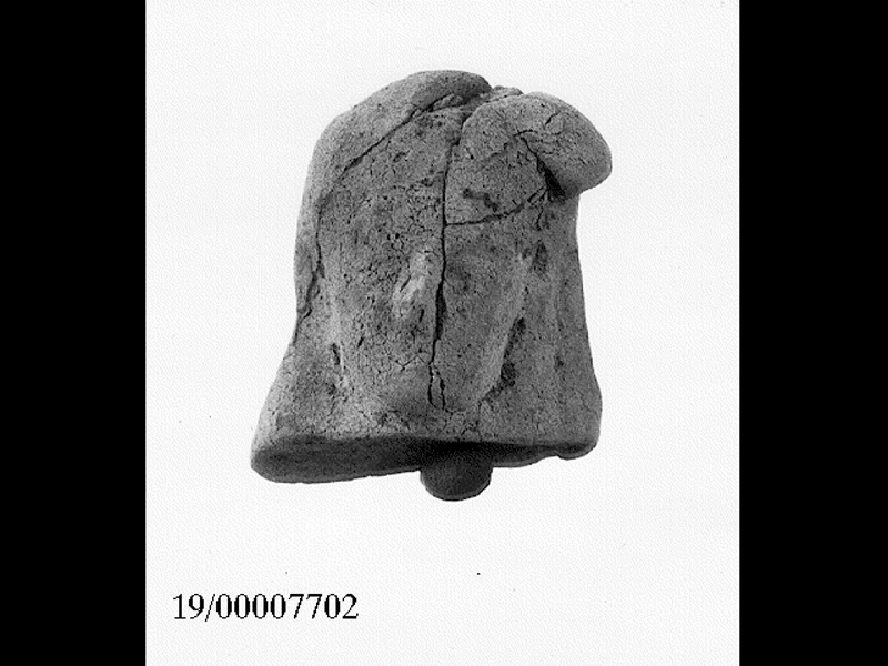 Storia: personaggio femminile (statuetta/ testina) (SECOLI/ V a.C)