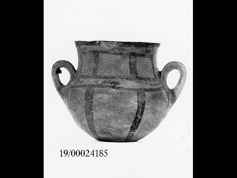 olla biansata - cultura di Castelluccio (SECOLI/ XVII a.C)