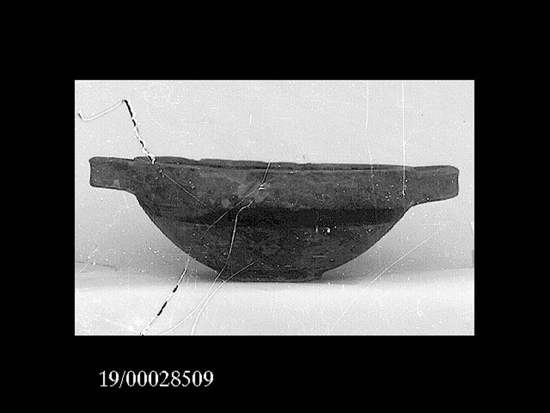 ciotola biansata - officina locale (inizio SECOLI/ VI a.C)