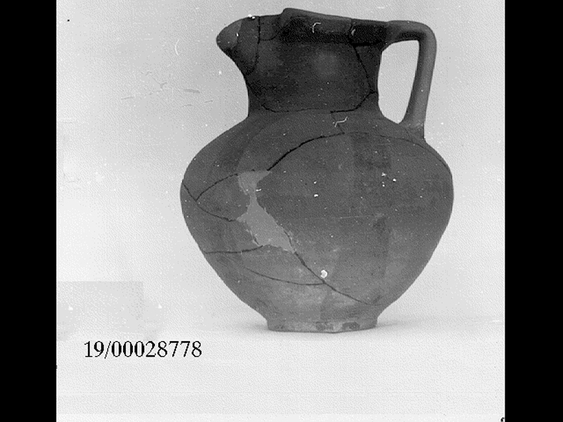 brocca a bocca trilobata - officina locale (seconda metà SECOLI/ VII a.C)