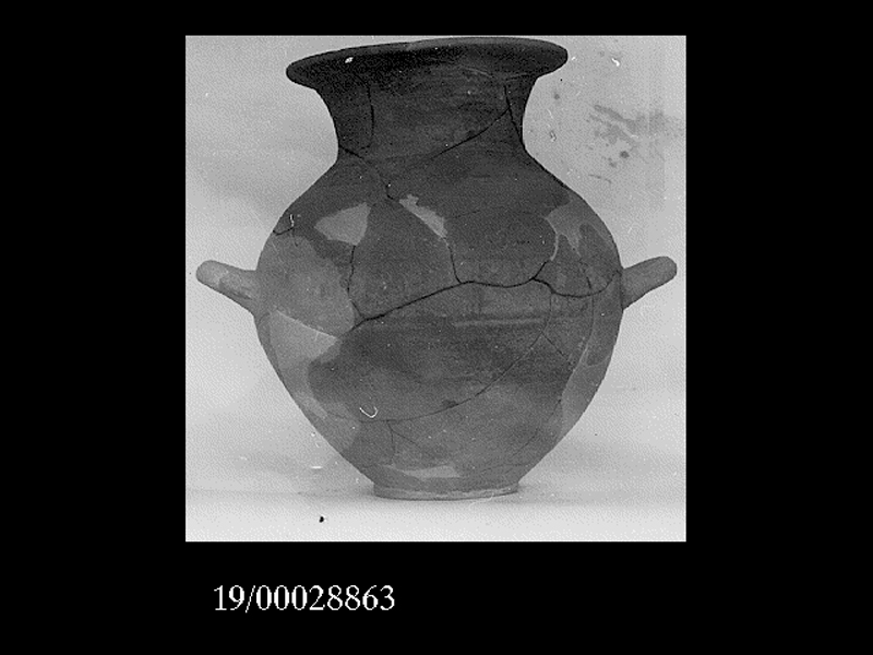 anfora - officina locale (fine SECOLI/ VII a.C)