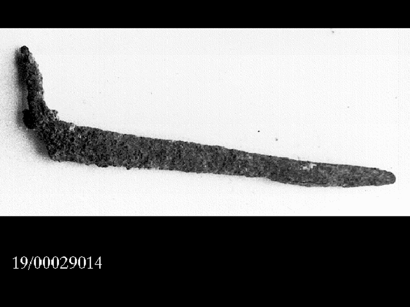 fibula/ staffa (SECOLI/ VII a.C)