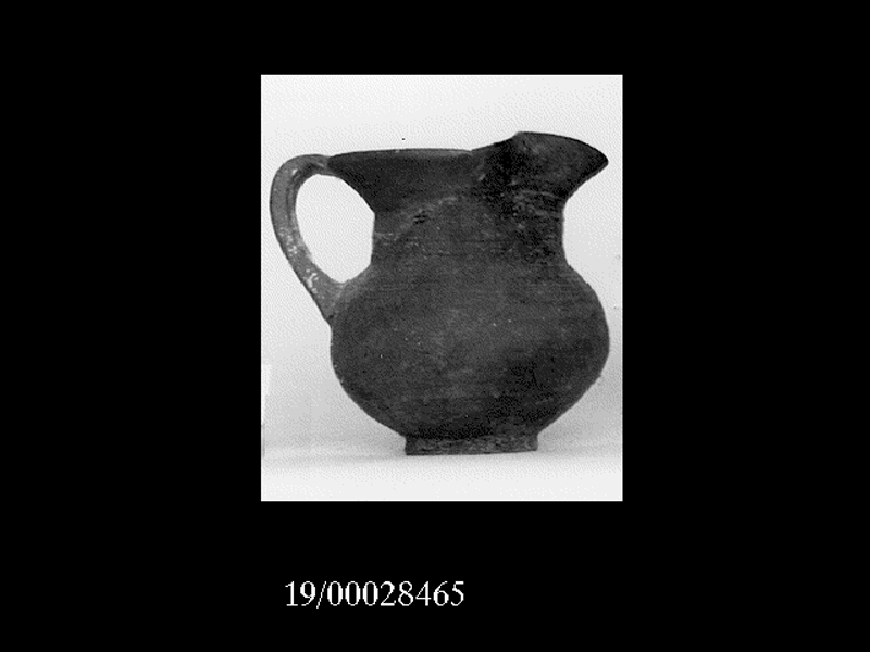 brocchetta a bocca trilobata - officina locale (metà SECOLI/ VII a.C)